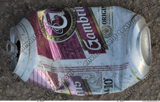 Photo Textures of Drink Can Damaged